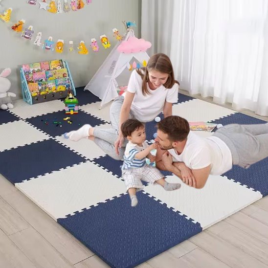 tapis d'éveil deux couleur