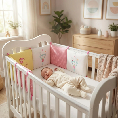 Le tour de lit bebe qui veille sur bebe