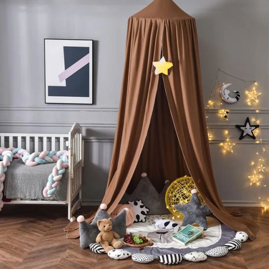 Ciel de lit bébé le compagon ideal pour bébé