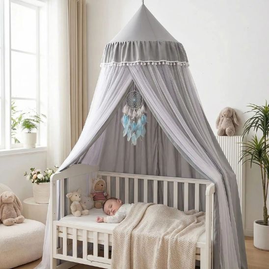 ciel de lit la touche qui change la chambre de bébé