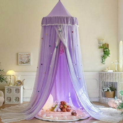ciel de lit la touche violet qui fait dire Waaah