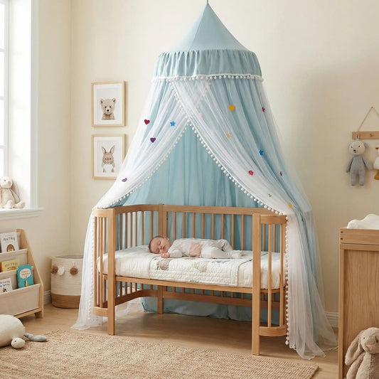 CIEL DE LIT PRINCESSE ROSE VERT | ROYAUME FÉERIQUE™