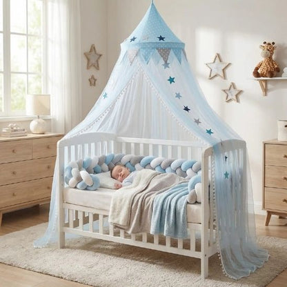ciel de lit un voile de reves au-dessus du lit du bébé