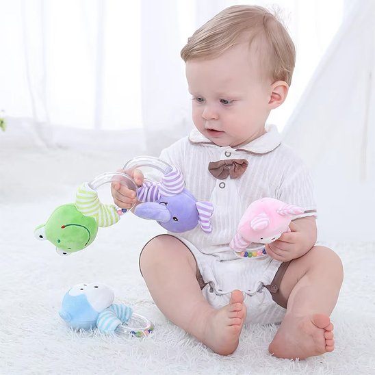 Hochet bébé adapté aux petites mains