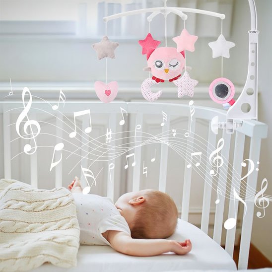Mobile bebe doux  rassurant