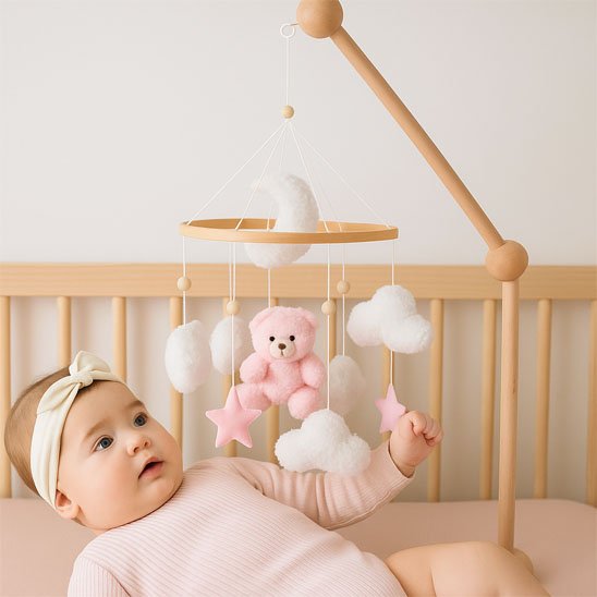 Mobile bebe qui aide bébé à s’endormir plus rapidement