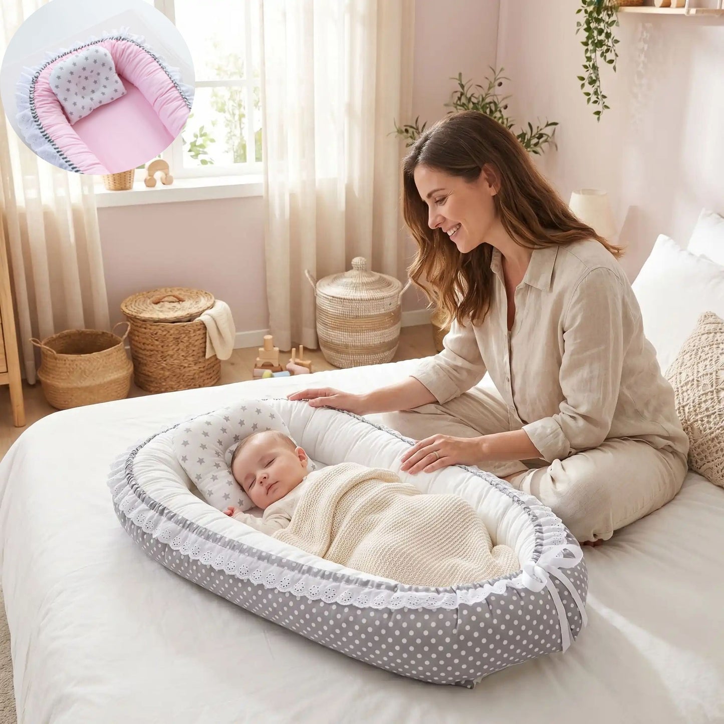 REDUCTEUR DE LIT BEBE  | COCON APAISANT Cocon™