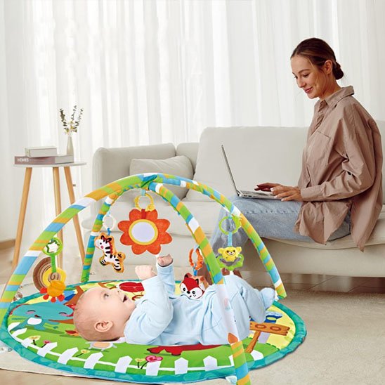 tapis d'éveil sensoriel