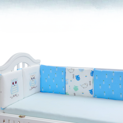 tour de lit bebe concu pour proteger votre enfant des barreaux du lit