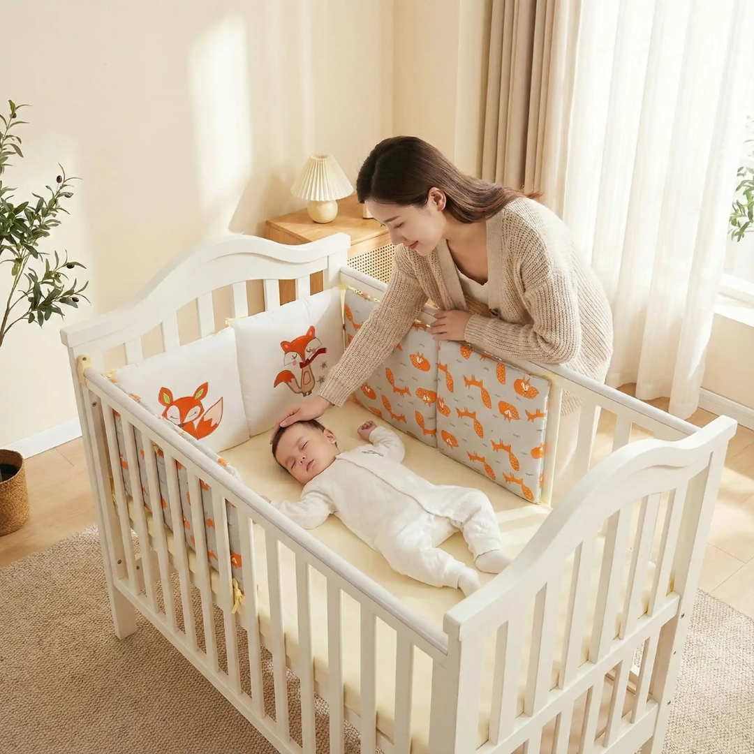 tour de lit bebe des compagnons adorables pour des nuits paisibles
