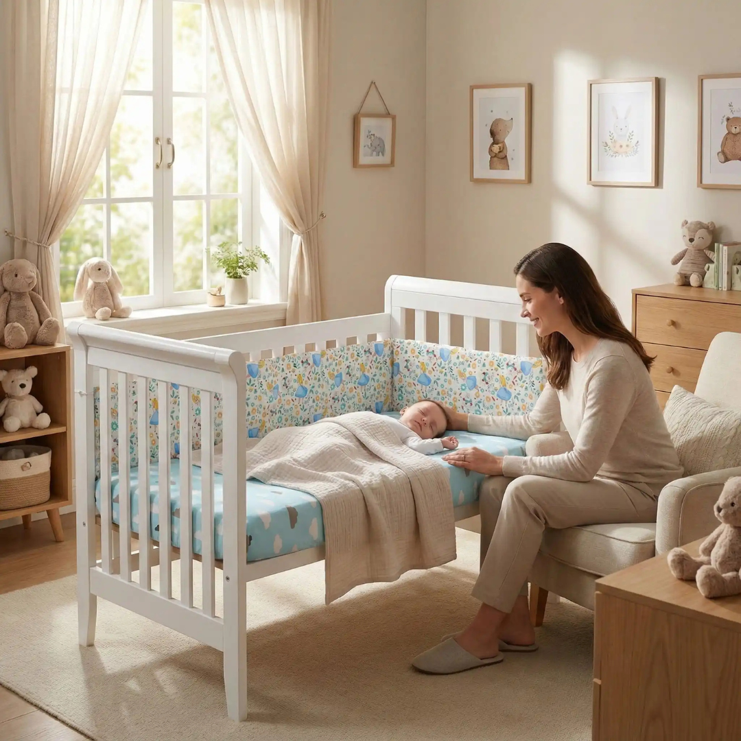tour de lit pour bebe le cocon parfait pour des nuits en toute securite