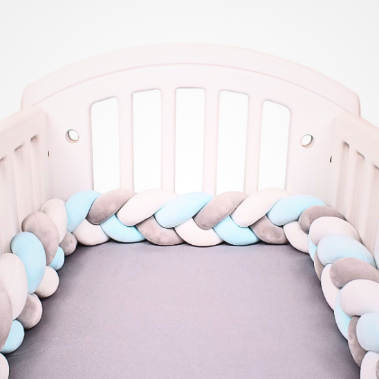 tour de lit tresse une protection douce sans compromis